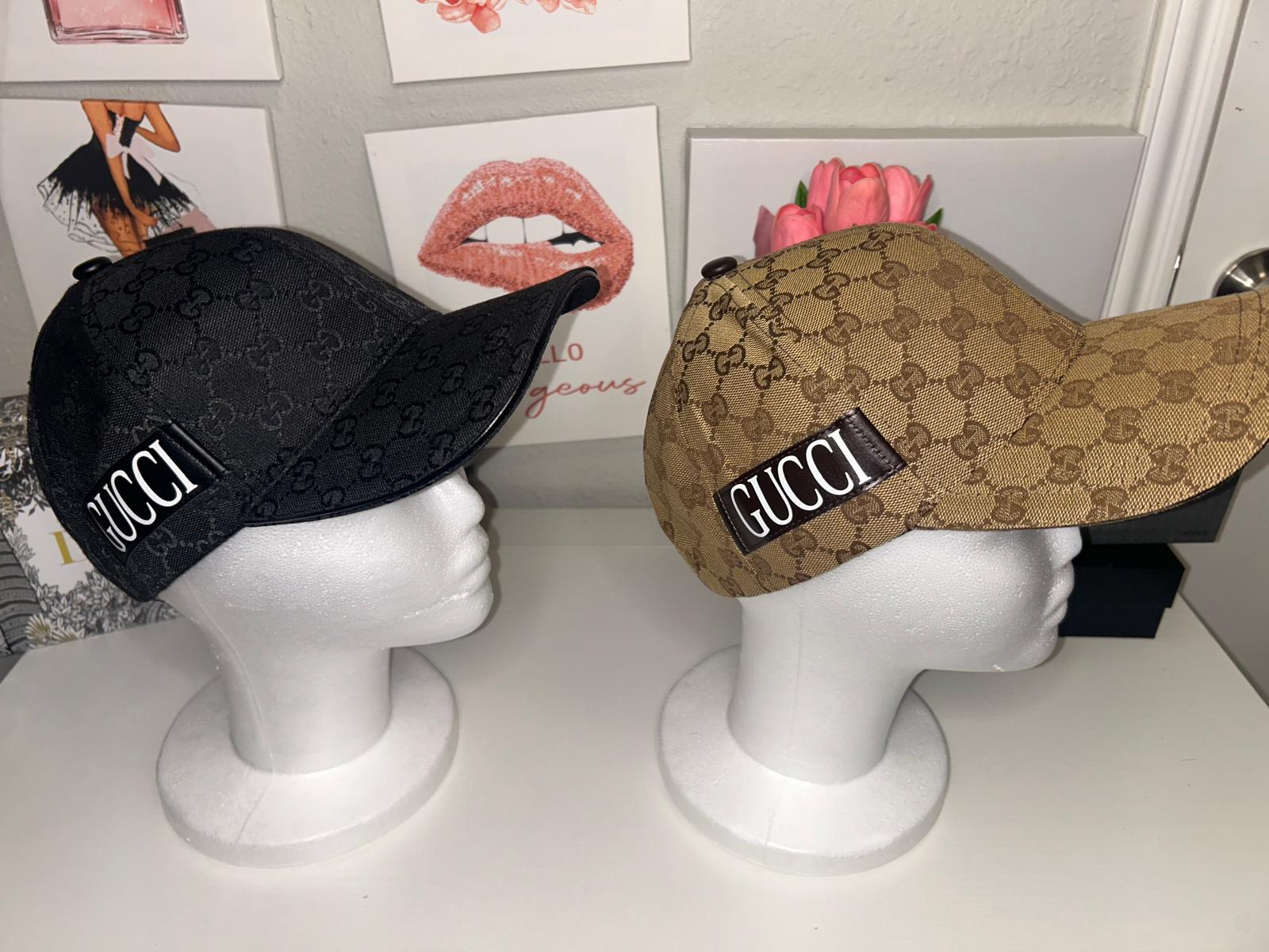 Gorras Gucci · Vista lateral